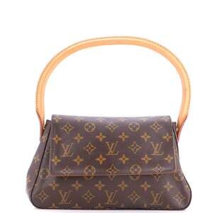 Louis Vuitton Looping Handbag Canvas #255263L14B